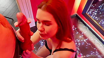 Unge Instagram-Model Kaira Love Giver Et Fristende Blowjob I 4k Pov